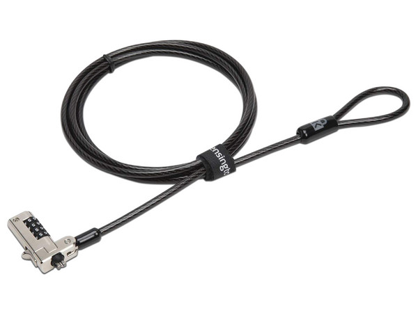 Cable con Candado Kensington N17 K68008WW, para equipos DELL con ranura de bloqueo.