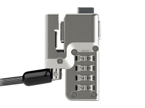 Candado de Seguridad Kensington K68130WW con Combinación para Surface Pro y Go, 1.8m. Color Negro.