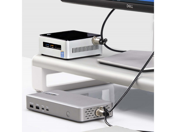 Juego de Candado StarTech 3M4-DESK-LOCKING-KIT para 3 Dispositivos.