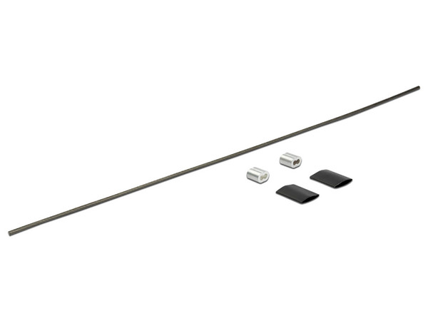 Kit de Cable de Seguridad Ajustable y en Acero para Atar StraTech, Acero. 10 Piezas.