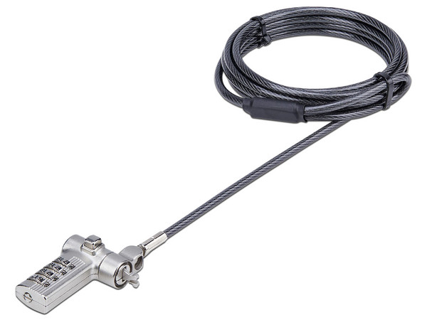 Cable de Seguridad StarTech con Candado para Laptop.
