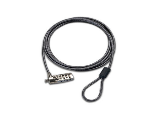 Cable de Seguridad Targus con Candado de Combinación para Laptop, 2m.