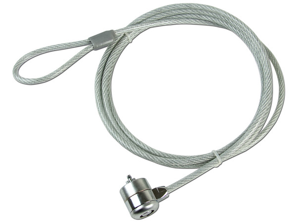 Cable de Seguridad TechZone con candado de llave (2.1 m).