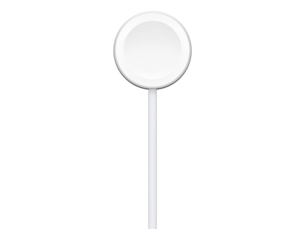 Cargador magnético Apple MT0H3AM/A de carga rápida con USB tipo C compatible con MacBook iMac Apple Watch y AirPods. Color Blanco.