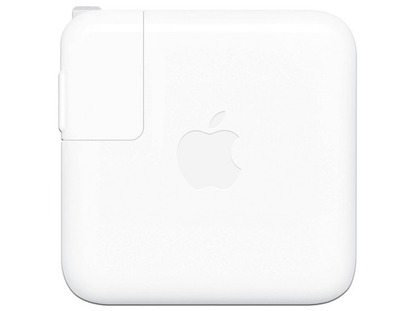 Cargador de pared Apple MXN53AM/A de 70W con USB tipo C. Color Blanco.