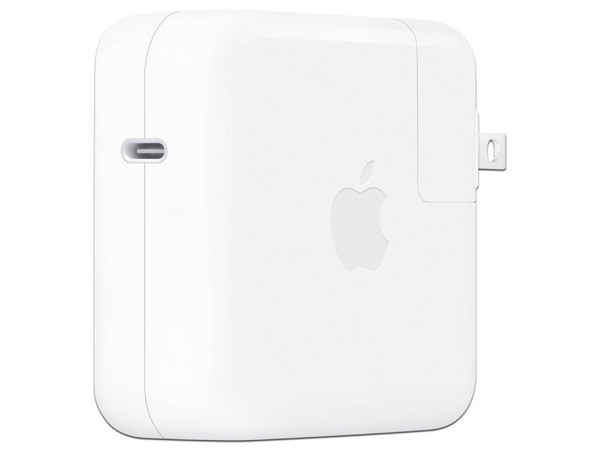 Cargador de pared Apple MXN53AM/A de 70W con USB tipo C. Color Blanco.