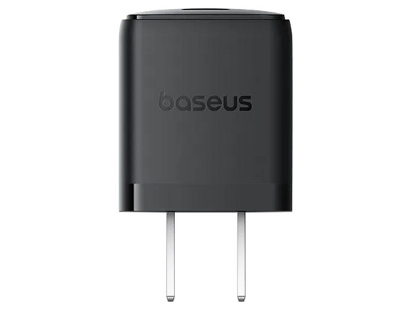 Cargador de Pared Baseus P10111606113-00 de 30W, USB Tipo C, Carga Rápida. Color Negro.