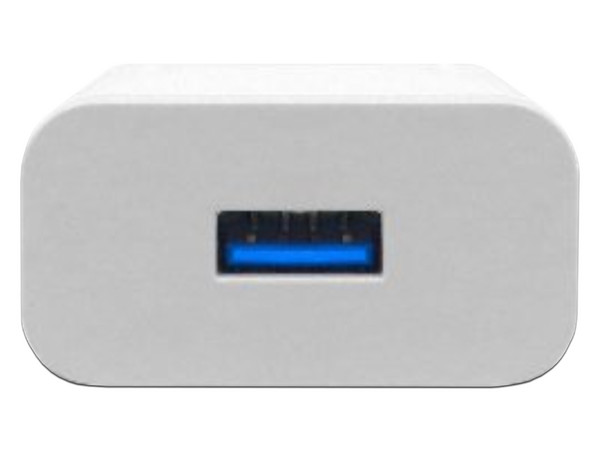 Cargador de pared BRobotix 6000533 de carga rápida con USB 3.0 tipo A. Color Blanco.