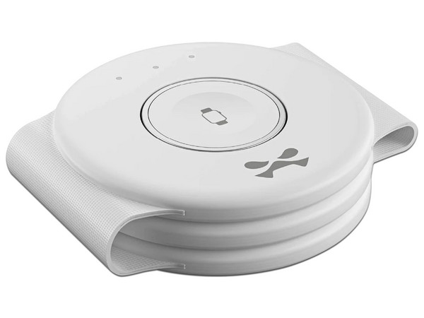 Base de carga inalámbrica Ghostek GHONRGST01 3 en 1 Qi de 15W para teléfono reloj y AirPods.