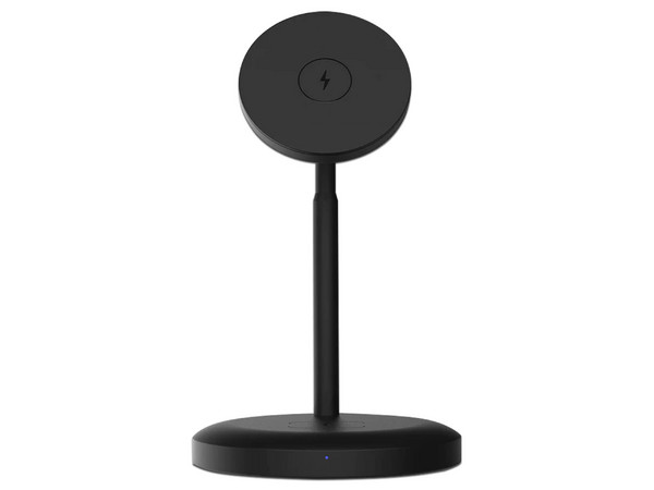 Base de carga Ghostek PRODIGEEE MAG-STN-2IN1 compatible con iPhone y AirPods. Color Negro.