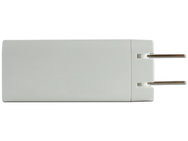 Cargador de pared Perfect Choice PC-240396 de 65W con USB. Color Blanco.