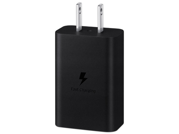 Cargador de Pared Samsung Travel de 15W, Incluye Cable de Carga USB Tipo C. Color Negro.