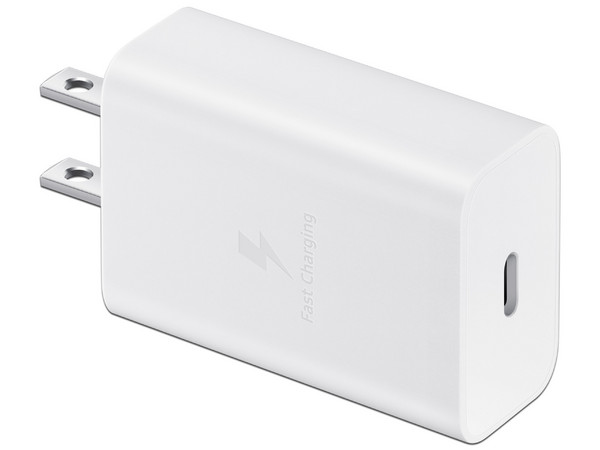Cargador de Pared Samsung Travel de 15W, Incluye Cable de Carga USB Tipo C. Color Blanco.
