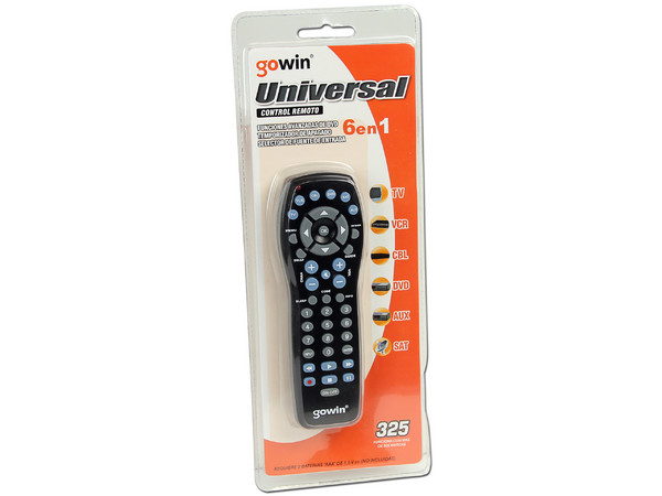  Control Remoto Universal Gowin 6 en 1.