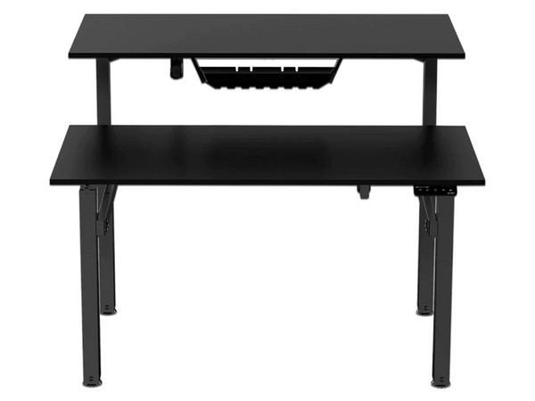 Escritorio Gamer Acteck Ergo Desk V2, Ergonómico Doble, Control inteligente, hasta 80 kg, Color Negro.