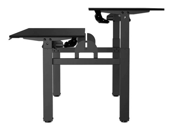 Escritorio Gamer Acteck Ergo Desk V2, Ergonómico Doble, Control inteligente, hasta 80 kg, Color Negro.