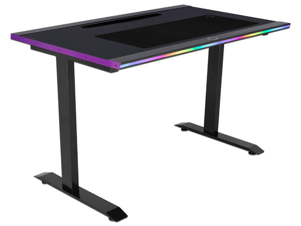 Escritorio Gamer Cooler Master GD120 ARGB, 120 x 75cm, Color Negro.
