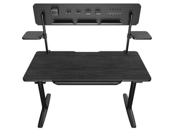Escritorio Gaming Cougar E-ODYSSEY, Eléctrico, Tablero de 1/2, Altura Ajustable, Color Negro.