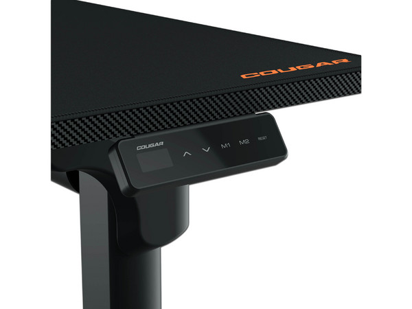 Escritorio Gamer Ajustable Cougar E-Grav 160, 160 x 75cm, Color Negro.
