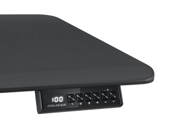Escritorio Gamer Ajustable Cougar Royal 150 Mossa, 150 x 60cm, Color Negro.