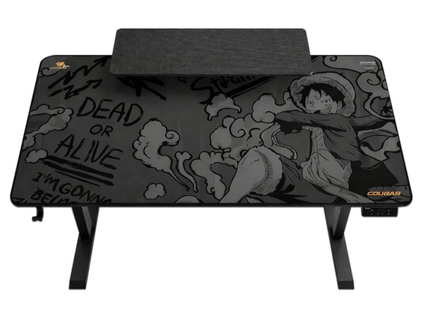 Escritorio COUGAR E-STAR 120 One Piece Luffy Black, Soporta hasta 60Kg. Color negro.