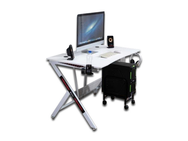 Escritorio de trabajo Nextep NE-654B, para el hogar / oficina, color Blanco.