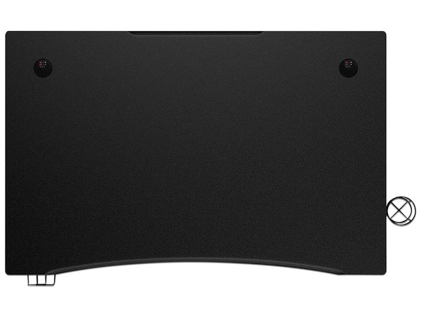 Escritorio Nitro Concepts D12, Ergonómico, Color Negro/Rojo.