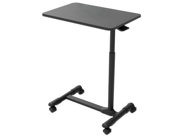 Estación de Trabajo Ergonómica Redleaf Mod. ETSS-3958N: Superficie de 39x58 cm, altura ajustable de 62-77 cm