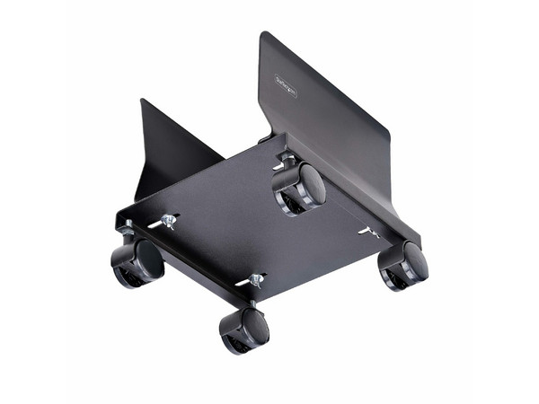 Estación de carga para CPU StarTech CPUMOBILESTND, Ajustable de 132 a 220 mm, Soporte de Acero, Capacidad de Carga 21kg, con Ruedas y Frenos.