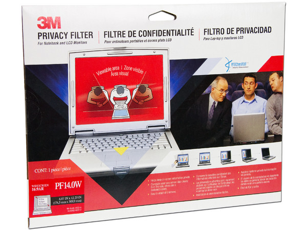 Filtro de Privacidad 3M para Laptop y Monitor de 14