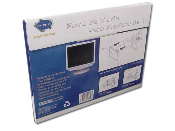 Filtro de Pantalla ACTECK, para Monitores de 17 Pulgadas.
