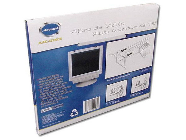 Filtro de Pantalla ACTECK, para Monitores de 15 Pulgadas.