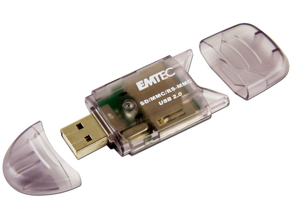 Kit para Cámara Digital Emtec de Estuche protector, Tarjeta SD 60X de 1GB y Lector de memorias.