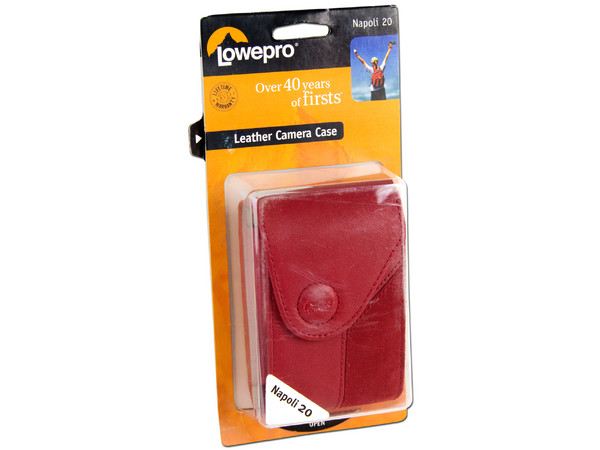 Estuche Lowepro Napoli 20 para Cámara Digital. Color Rojo