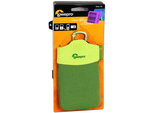 Funda Lowepro Tasca 20 para Cámara Digital. Color Verde   