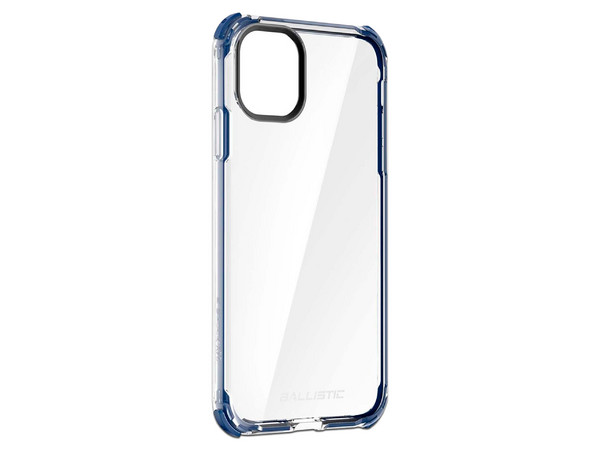 Funda Ballistic B Shock para iPhone 11 Pro. Color Azul Transparente.