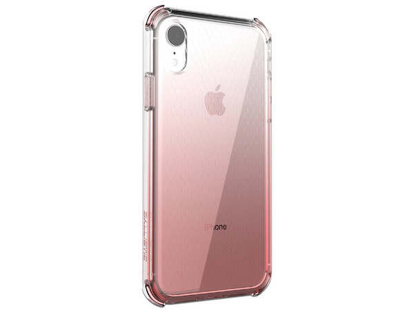 Funda Ballistic Jewel Spark para iPhone XR. Uso rudo. Color Rosa.