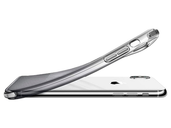 Funda Ballistic Jewel Spark para iPhone X/XS. Uso rudo. Color Humo Transparente.