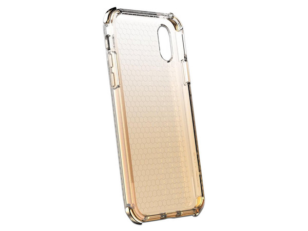 Funda Ballistic Jewel Spark para iPhone X/XS. Uso rudo. Color Oro.
