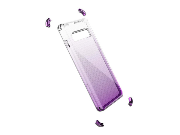 Funda Ballistic Jewel Spark para Samsung Galaxy S10. Uso rudo. Color Morado.