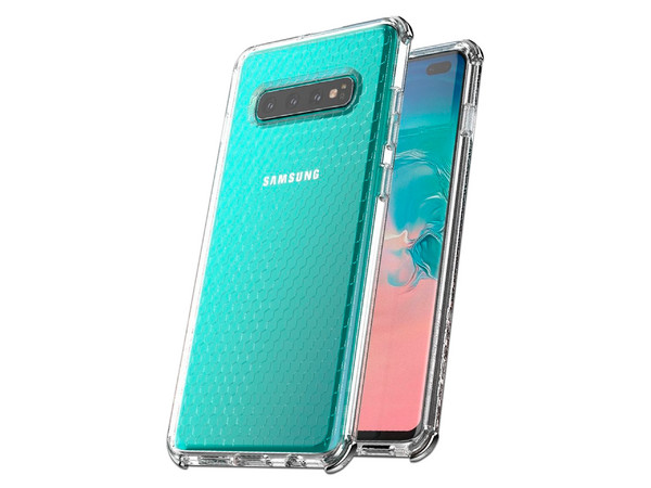 Funda Ballistic Jewel Spark para Samsung Galaxy S10e. Uso rudo. Color Transparente.