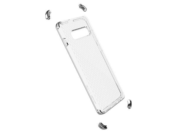 Funda Ballistic Jewel Spark para Samsung Galaxy S10e. Uso rudo. Color Transparente.