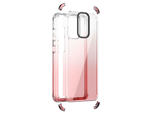 Funda Ballistic Jewel Spark para Samsung Galaxy S20. Color Rosa.