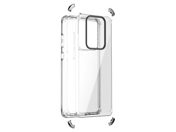 Funda Ballistic Jewel Spark para Samsung Galaxy S20 Ultra. Uso rudo. Color Transparente.