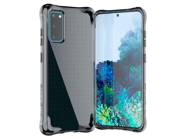 Funda Ballistic Jewel para Samsung Galaxy S20. Color Gris.