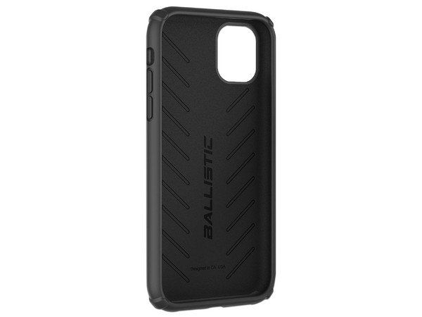 Funda Ballistic Soft para iPhone 11 Pro Max. Color Negro.