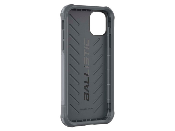 Funda Ballistic Tough Jacket para iPhone 11 Pro. Uso rudo. Color Gris.
