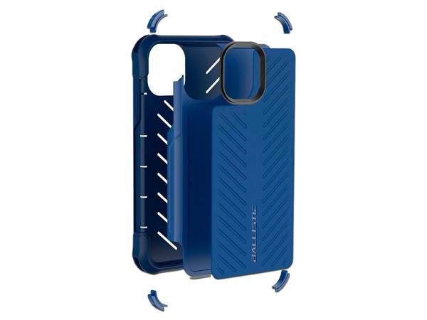 Funda Ballistic TJ para iPhone 11 Pro Max. Color Azul.