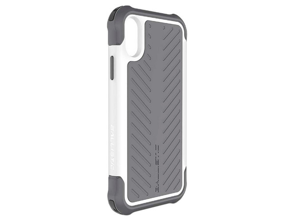 Funda Ballistic Tough Jacket para iPhone X/XS. Color Gris.