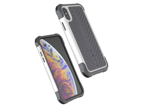 Funda Ballistic Tough Jacket para iPhone X/XS. Color Gris.